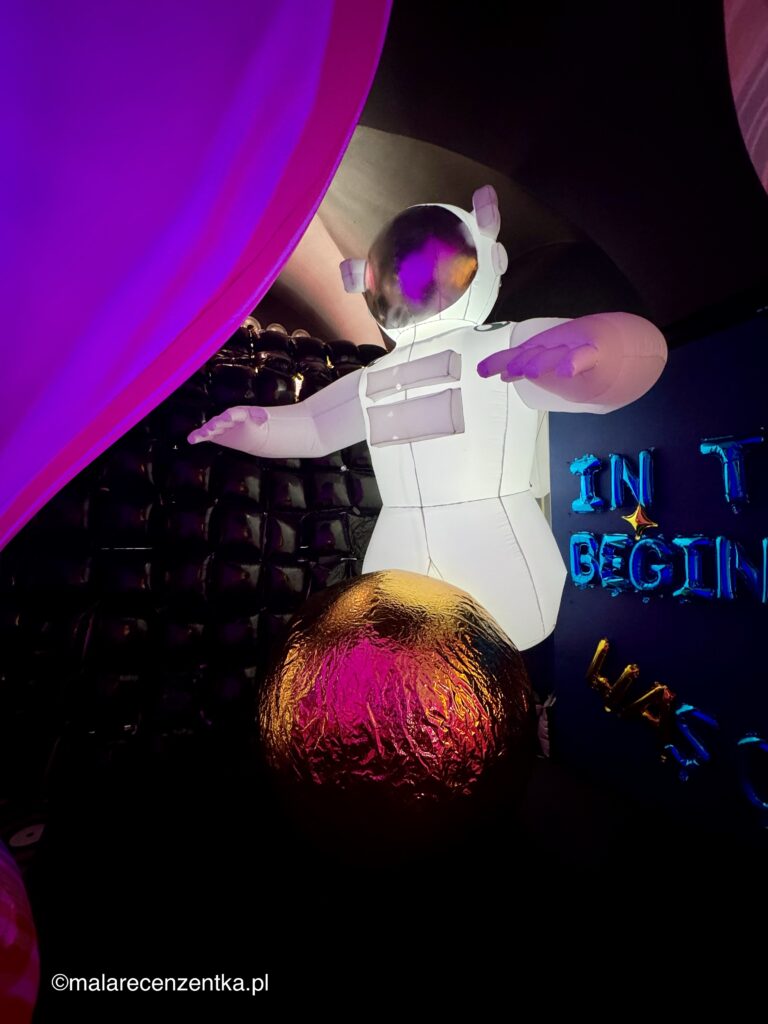 Astronauta duży balon, wystawa w Art Balloon
